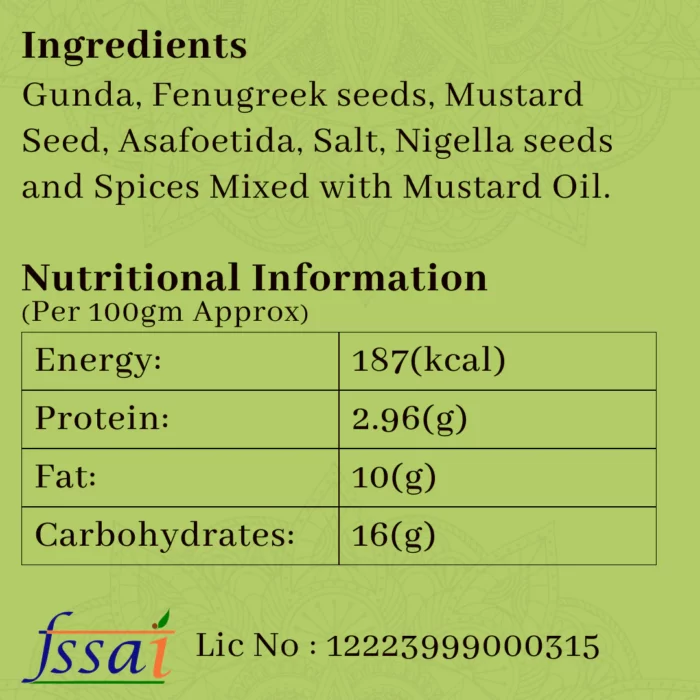 Rajasthani Gaunda Pickle - Image 4