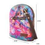 Abstract Love Womens Crossbody Sling Bag - Image 3