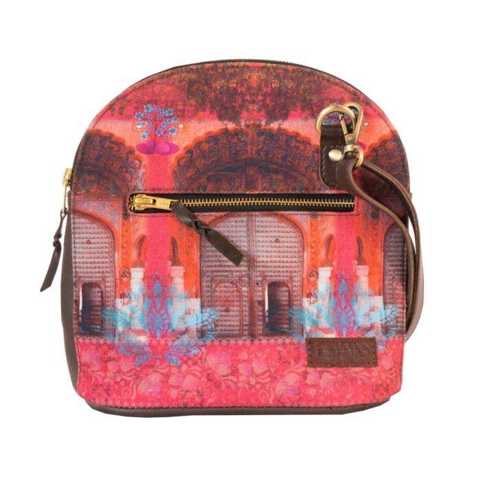 Pink Royal Door Unique Crossbody Bag - Image 4