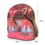 Pink Royal Door Unique Crossbody Bag - Image 3