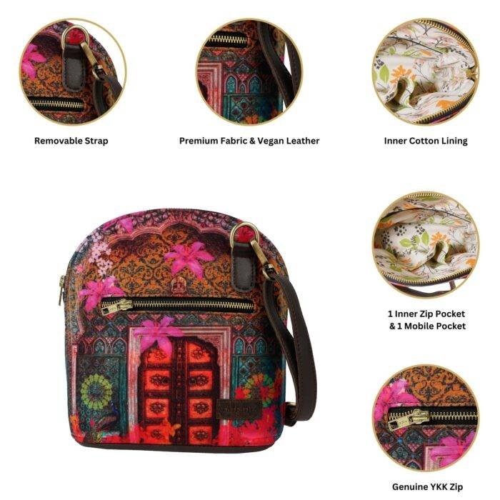 Royal Grace Women Fashion Crossbody Bag - Image 4