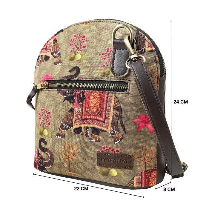 Shekhawati Haathi Designer Crossbody Bag - Image 4