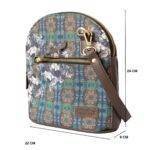 Elegant Flower of Stone Travel Crossbody Bag - Image 4