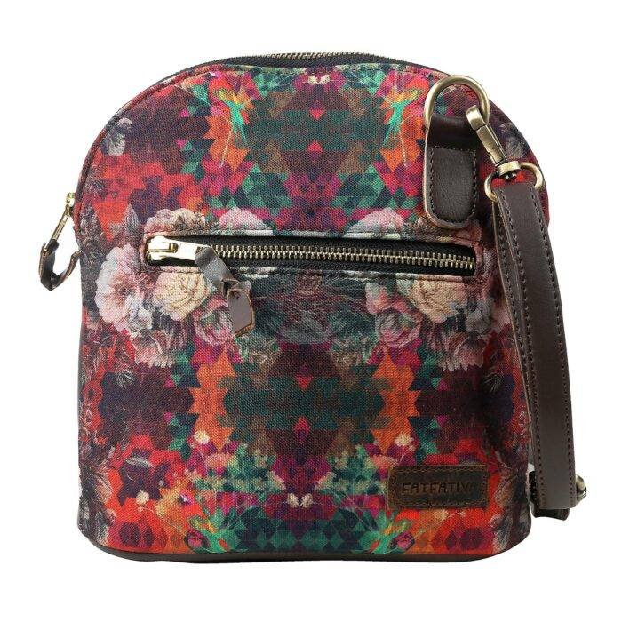Multicolour Floral Cool Crossbody Bag - Image 5
