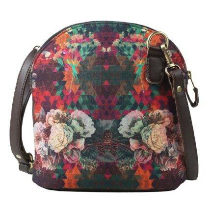 Multicolour Floral Cool Crossbody Bag