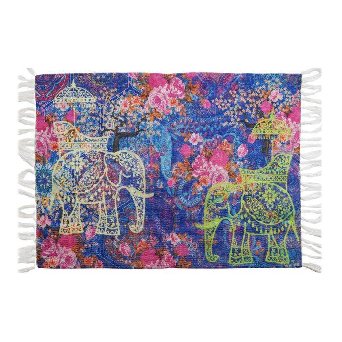 Indian Wedding Elephant Area Rug - Image 4
