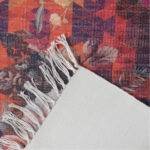 Multicolour Floral Polyester Rug - Image 3