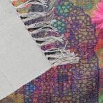 Two Peacock Polyester Area Rug - Image 2