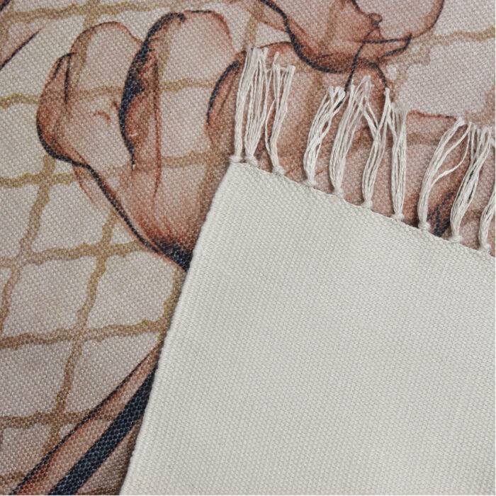 Flower Spirits Printed Floor Area Rug - Image 2