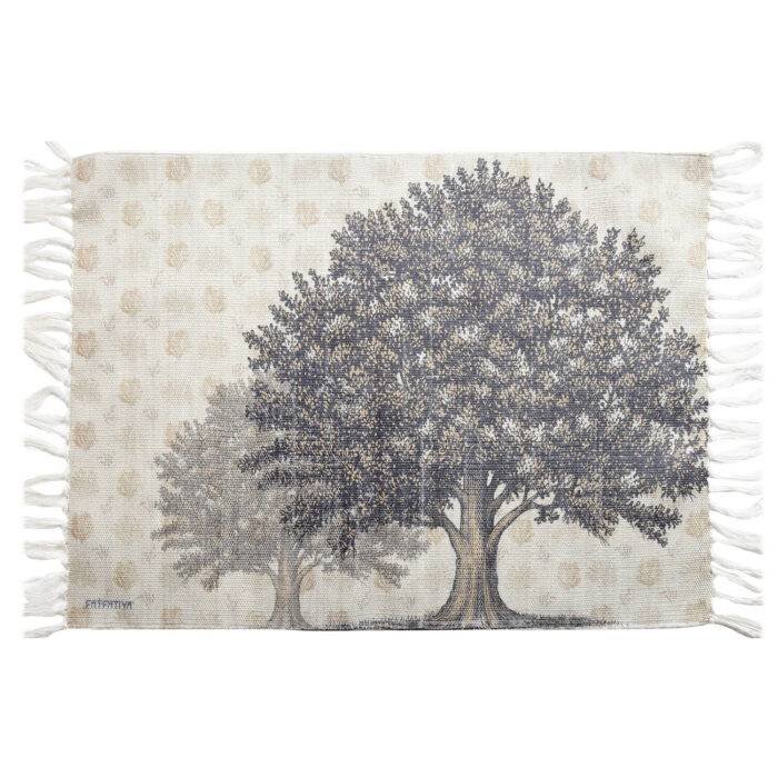 Contemporary Big Tree Polyester Area Rug - Image 4
