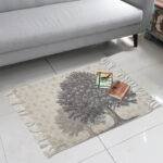 Contemporary Big Tree Polyester Area Rug - Image 3