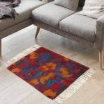 Flower of Hell Fire Recycled Rug - Image 4