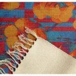 Flower of Hell Fire Recycled Rug - Image 2