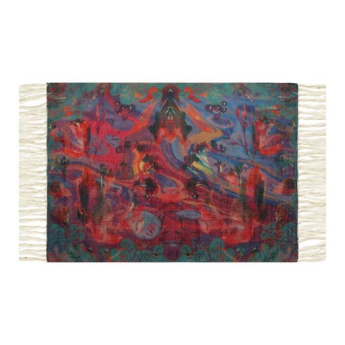 Abstract Love Recycled Rug - Image 3