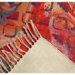 Checked Lava Recycled Rug - Image 2