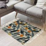 Flower Ornaments Recycled Rug - Image 4