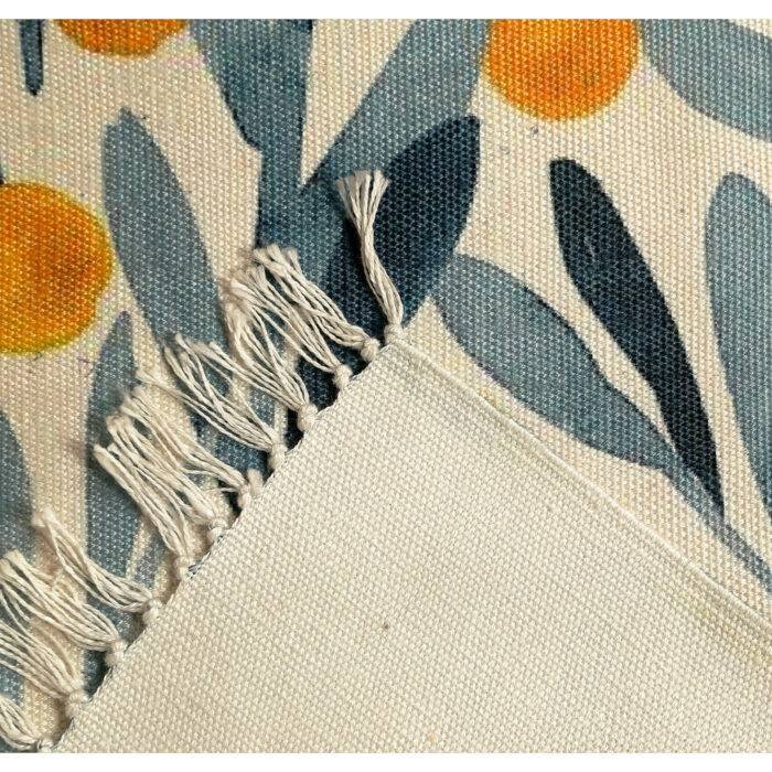 Flower Ornaments Recycled Rug - Image 2