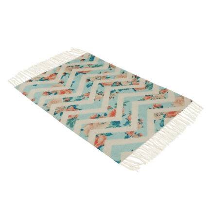 Chevron Zigzag Recycled Rug