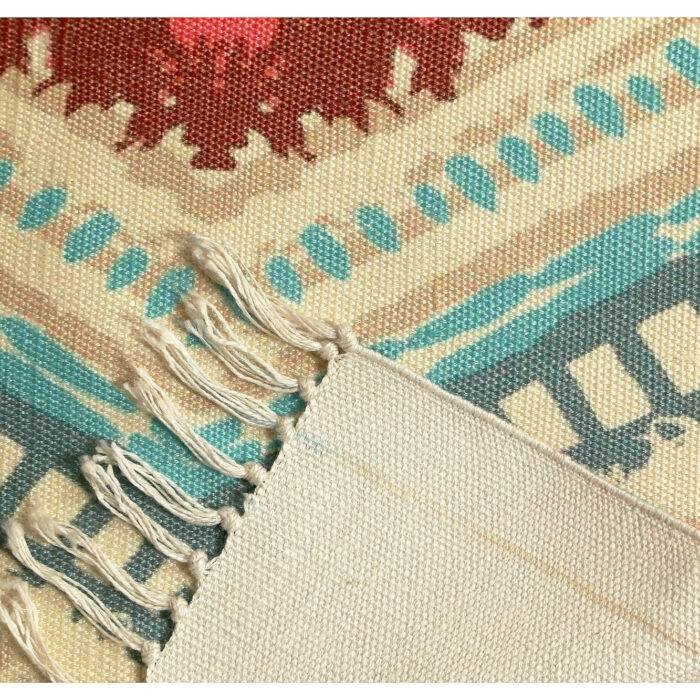 Red Arrow Head Recycled Rug - Image 2