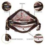 Stylish Elephant Design Handmade Office Tote Bag - Image 3