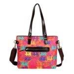 Stylish Autorickshaw Design Handmade Office Tote Bag - Image 5