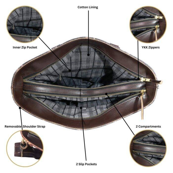 Jaipur Ele Designer Tote Bag - Image 3