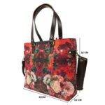 Women Multicolor Floral Tote Bag - Image 4