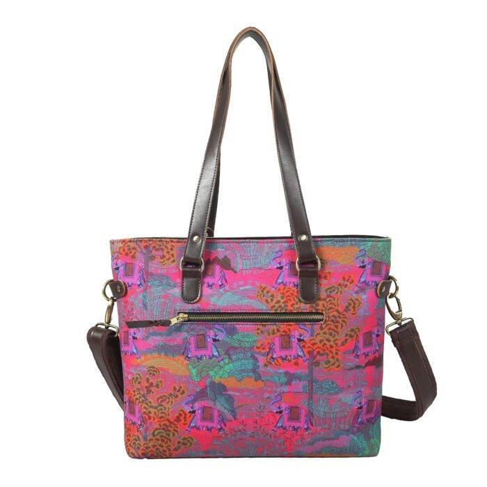 Shekhawati Hathi Large Tote Bag For Work - Image 5
