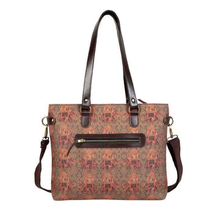 Royal Alpha Printed Tote Bag - Image 5