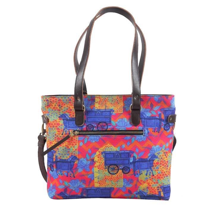 Horse Drawn Carriage Handbag for Women - Image 5