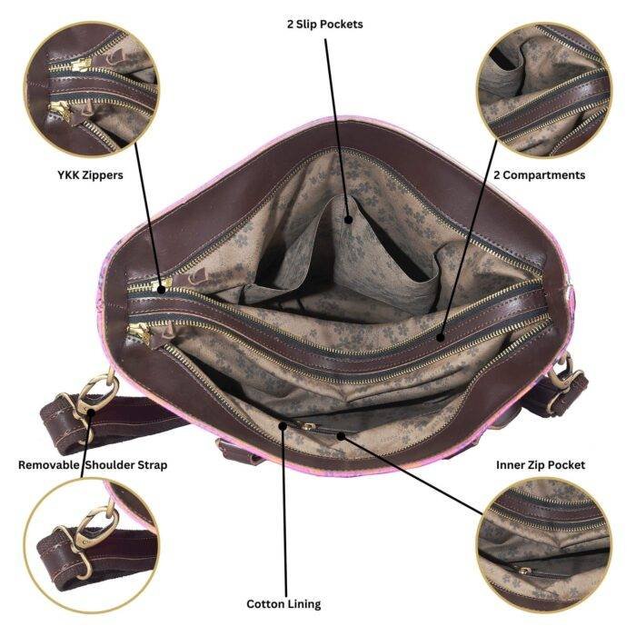 Love of Rangoli Womens Tote Bag - Image 3