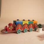 DRY FRUIT TRAIN 4 COMPARTMENTS SERVING CART TROLLEY TRAY THELA - Image 3