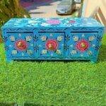 Wooden Drawer Box Decorative Showpiece