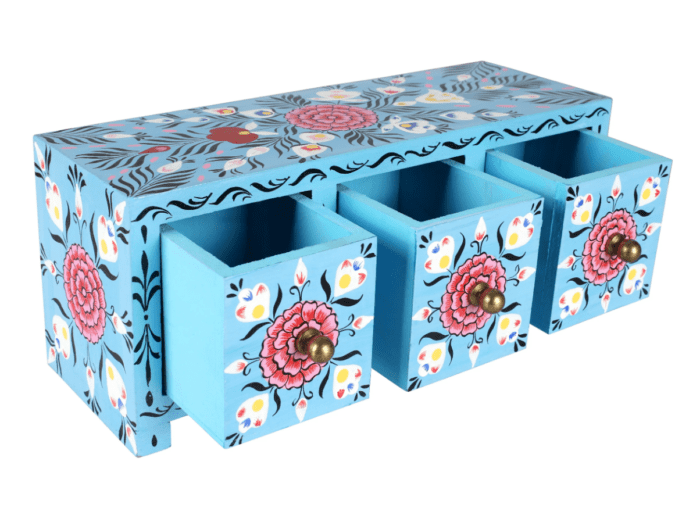 Wooden Drawer Box Decorative Showpiece - Image 2