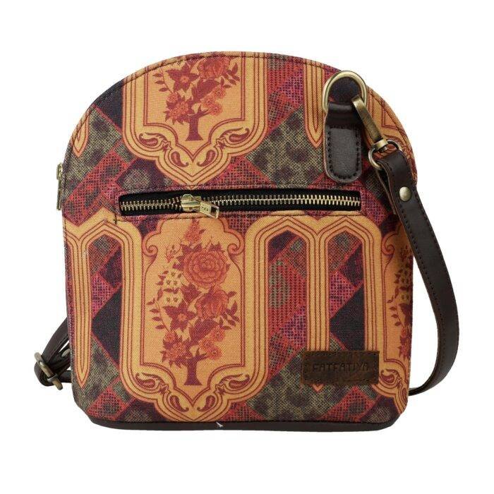 Ethnic Design Canvas Crossbody - Image 5