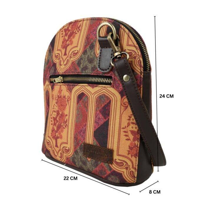 Ethnic Design Canvas Crossbody - Image 4