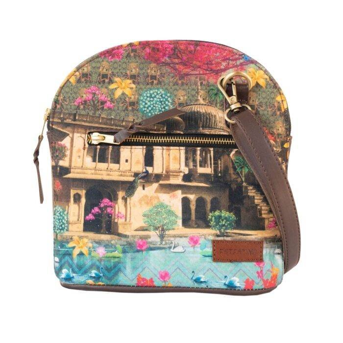 Shekhawati Haveli Crossbody Bag - Image 4