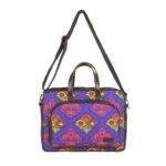 Shekhawati Decorative Pattern Laptop Bag for Women - Image 4