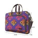 Shekhawati Decorative Pattern Laptop Bag for Women - Image 3