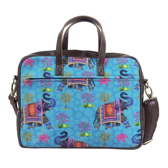 Royal Elephant Designer Laptop Bag - Image 5