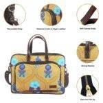 Peacock Motif Stylish Laptop Bag - Image 2