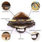 Peacock Motif Stylish Laptop Bag - Image 7