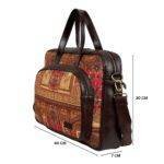 Haveli Flower Design Laptop Bag for Women and Girls - Image 4