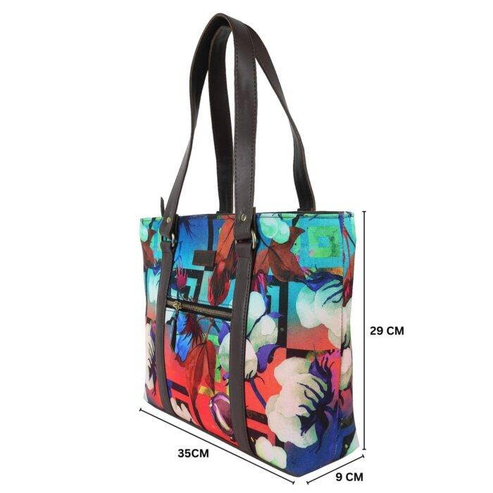 Flower from Center of Earth Tote Bag - Image 3