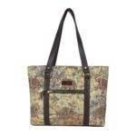 Elephant Motif Women Tote Handbag - Image 4