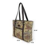 Elephant Motif Women Tote Handbag - Image 3