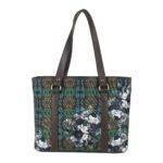 Flower Garden Print Side Tote Bag