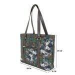Flower Garden Print Side Tote Bag - Image 3