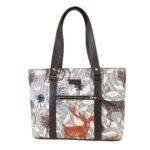 Deer Print Office Tote Bag - Image 4