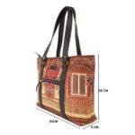 Shekhawati Haveli Print Trendy Handbag for Women - Image 3